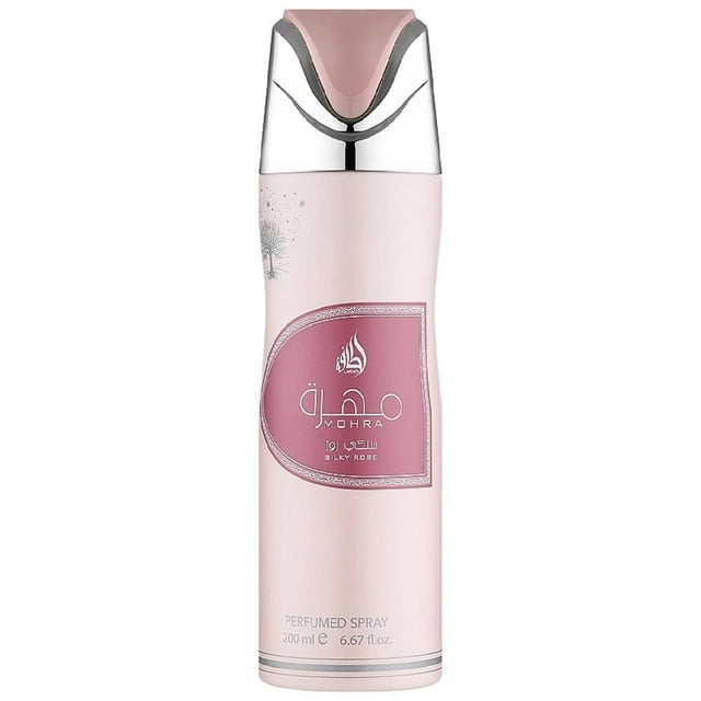Lattafa Mohra Silky Rose Deodorant Spray