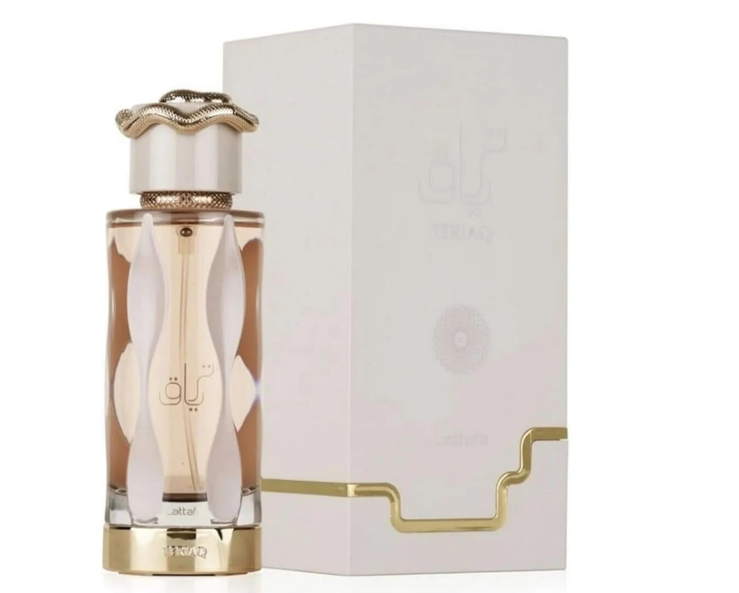 Lattafa Teriaq for Unisex Eau de Parfum Spray, 3.4 Ounce / 100 ml