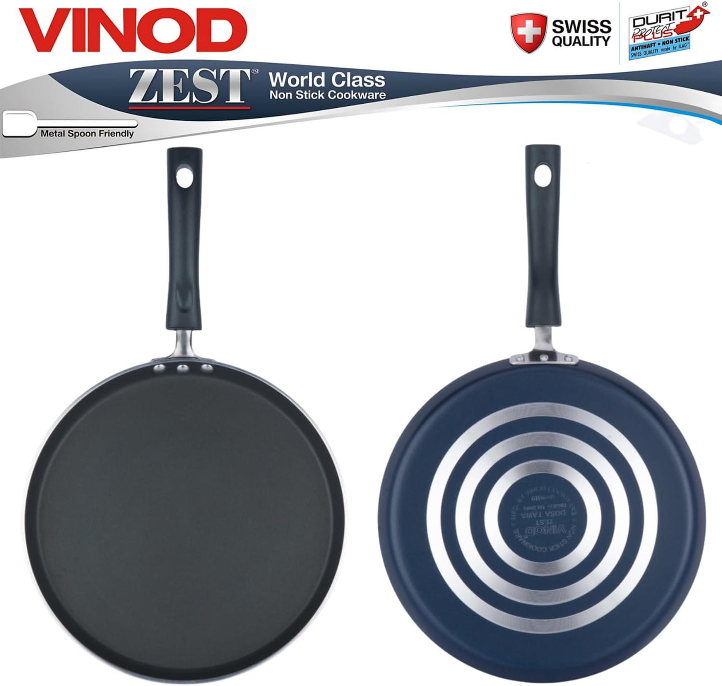 Vinod Non Stick Omni 12" / 30 cm Griddle/Tawa