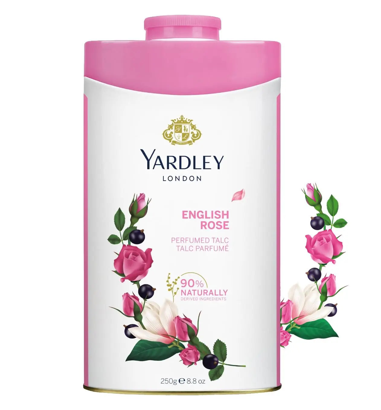 Yardley English Perfumed Talc, Rose