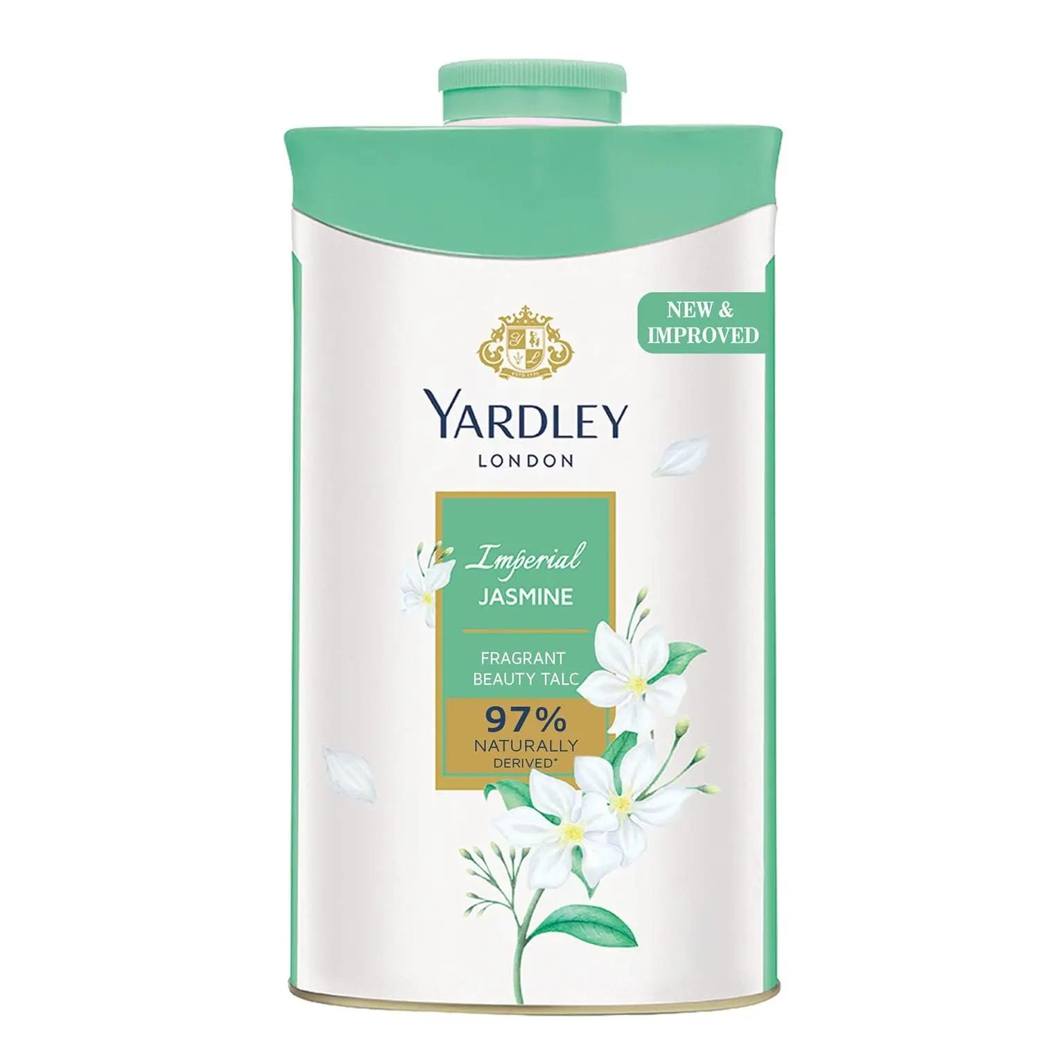 Yardley London Jasmine Perfumed Talcum Powder - 250 g. 8.8 oz, Deodorizing Talc