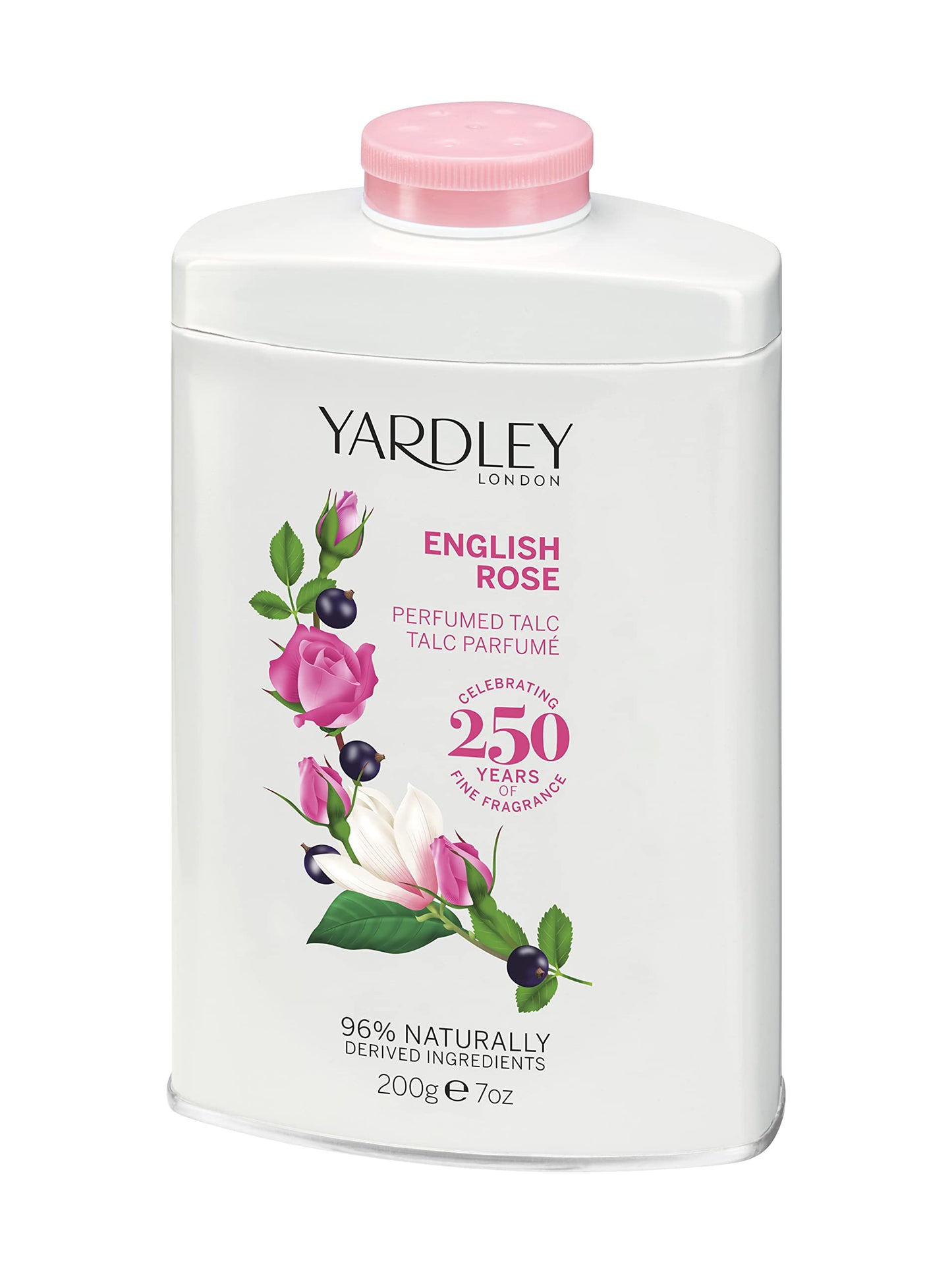 Yardley London Jasmine Perfumed Talcum Powder - 250 g. 8.8 oz, Deodorizing Talc